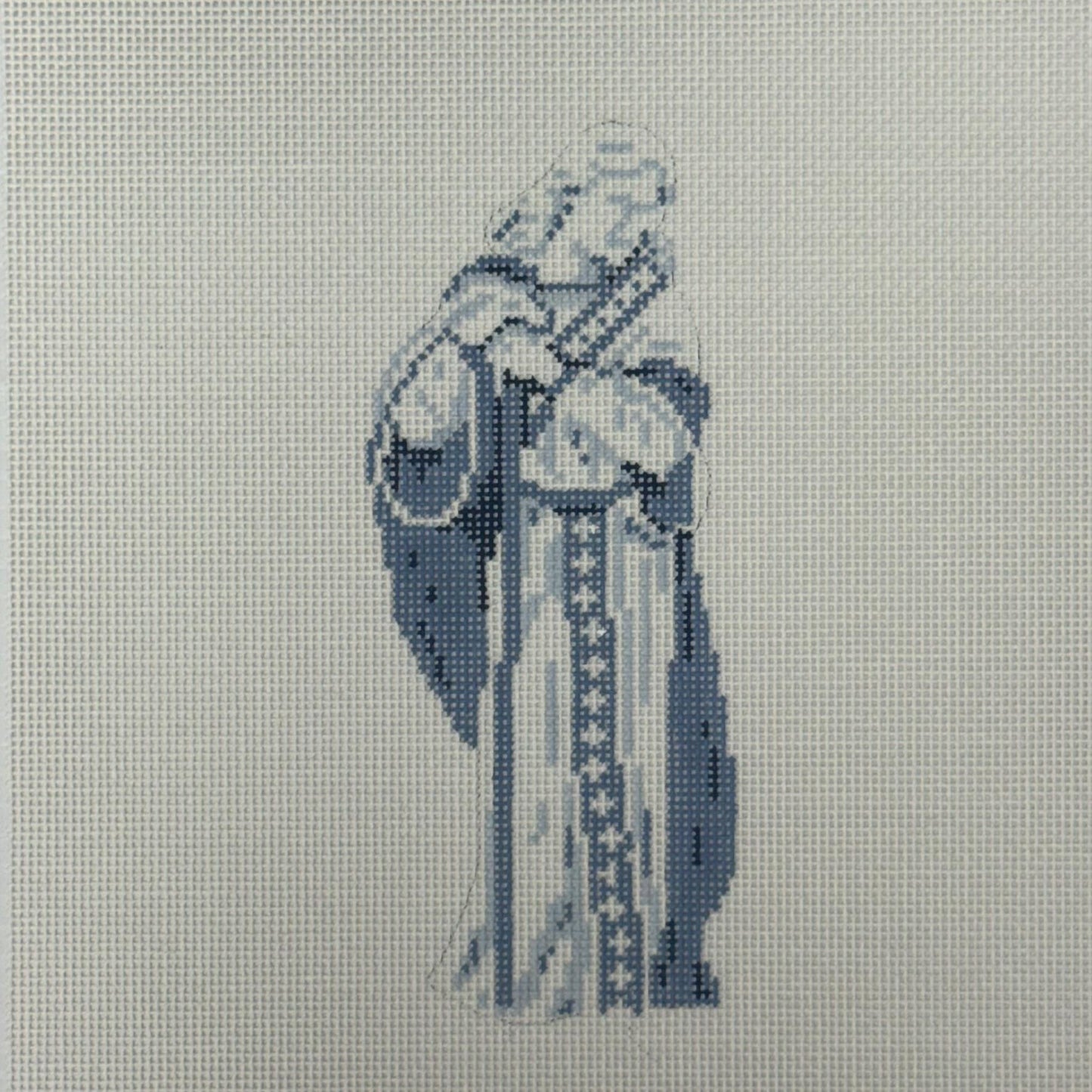 Wedgewood Nativity Joseph (by The Gingham Stitchery)