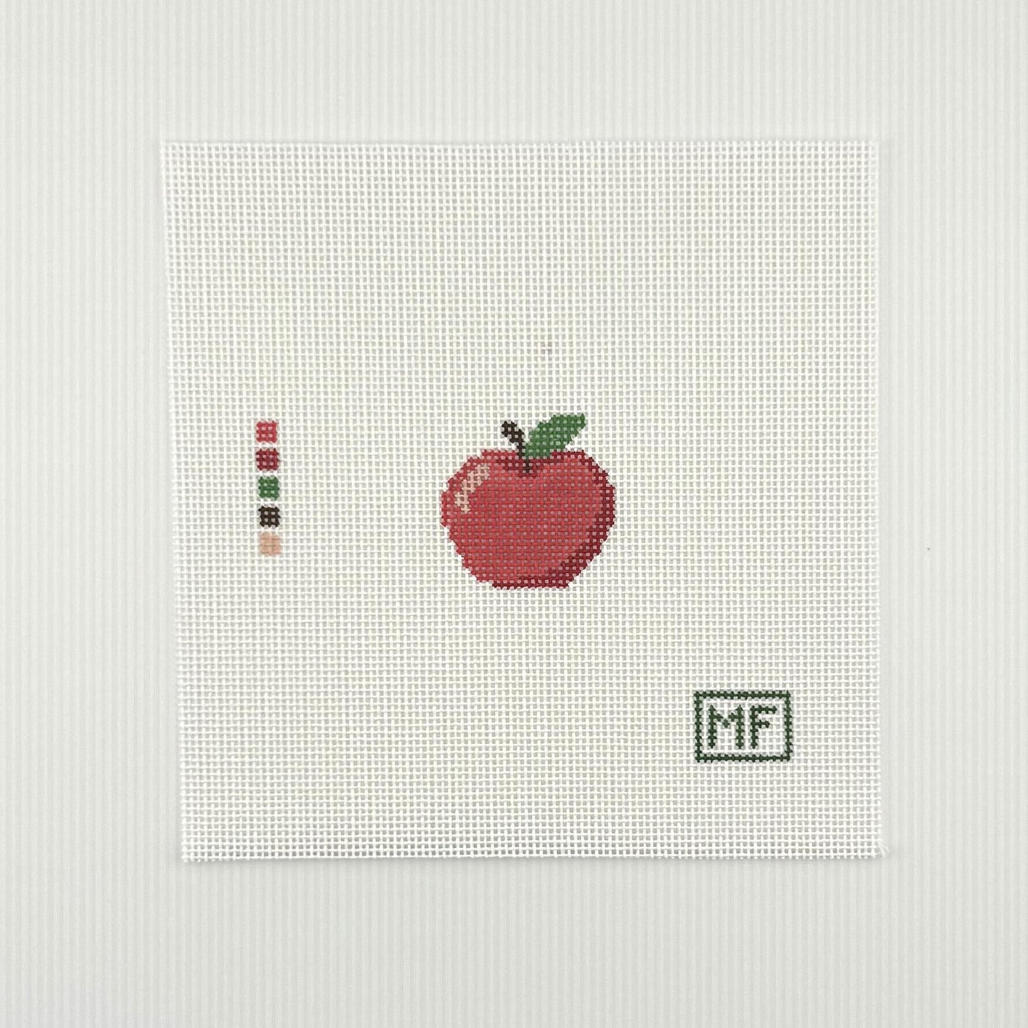 Red Apple Mini (by MF Needlepoint)