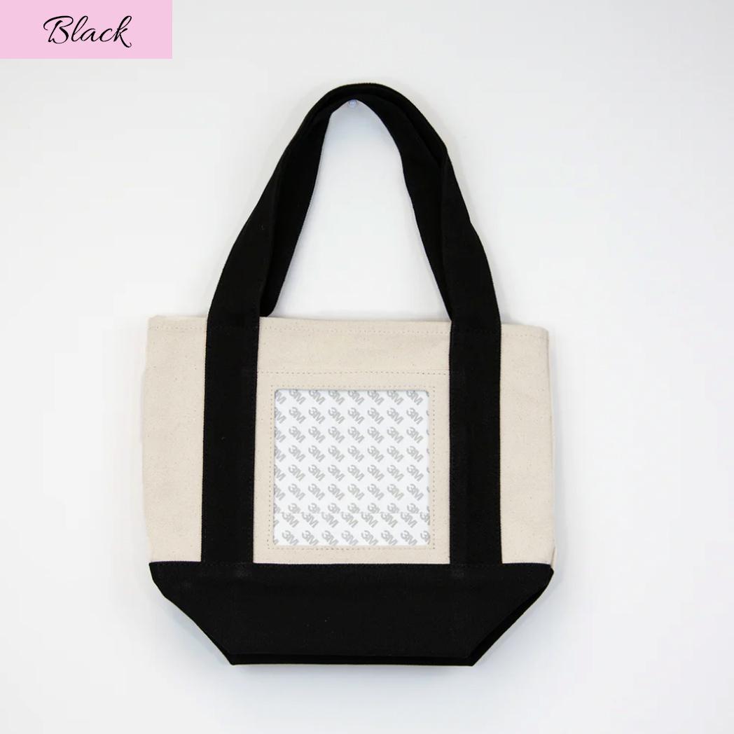 Self-Finishing Mini Canvas Tote