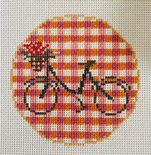 Gingham Bike Insert (by Anne Fisher) AF-88