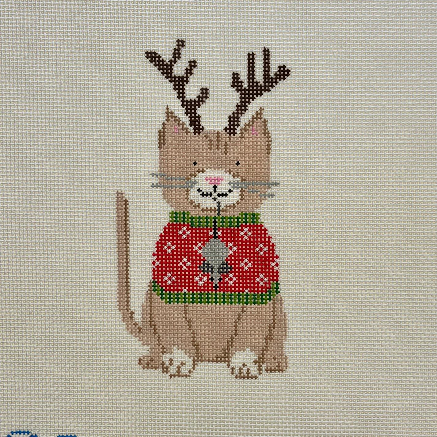 Kitty's Gift (by Blue Ridge Needlepoint) R33