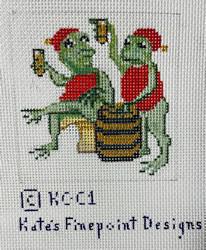 Pub Frogs (by Kate's Finepoint Designs) - KC-C1