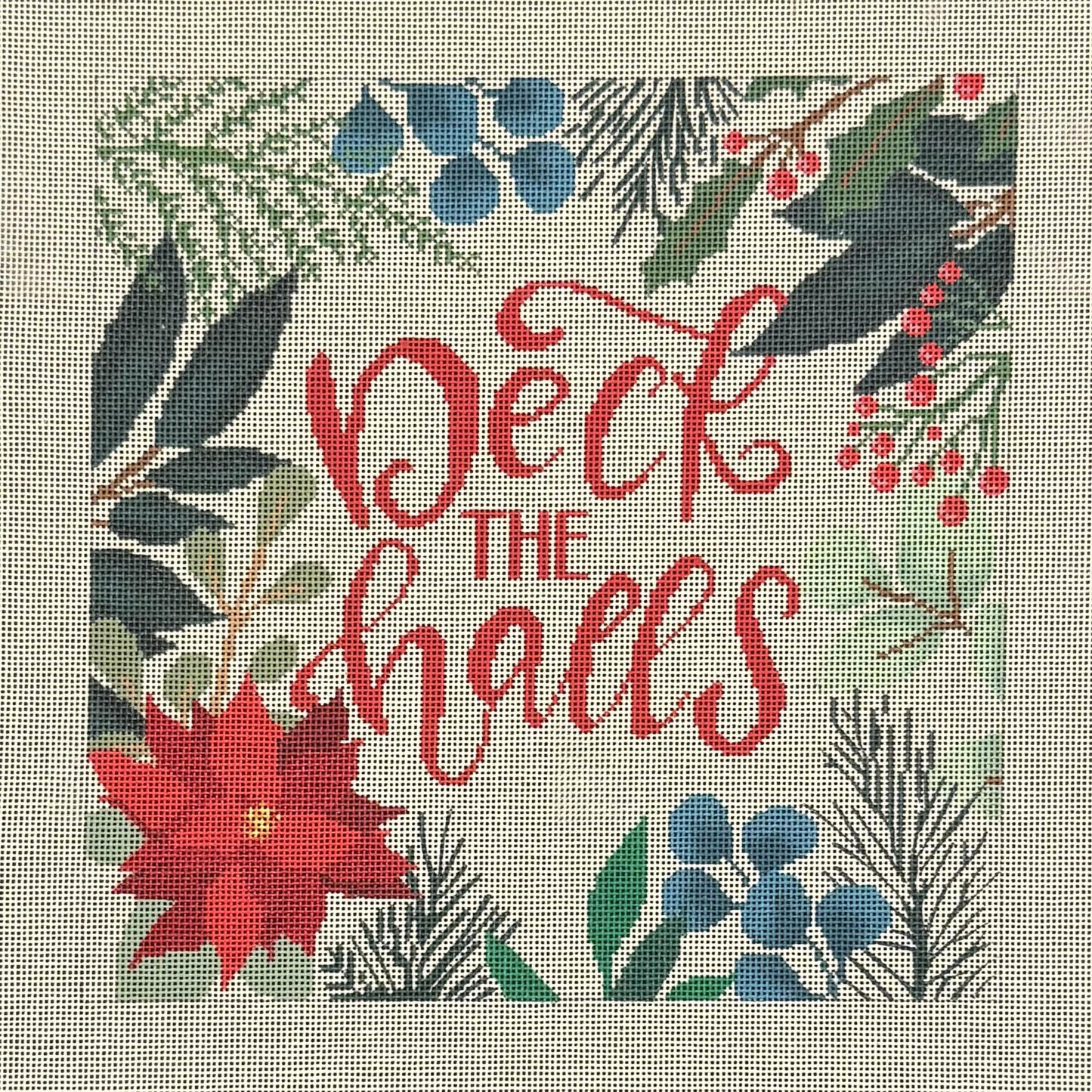Deck the Halls Pillow (by Laura Love)