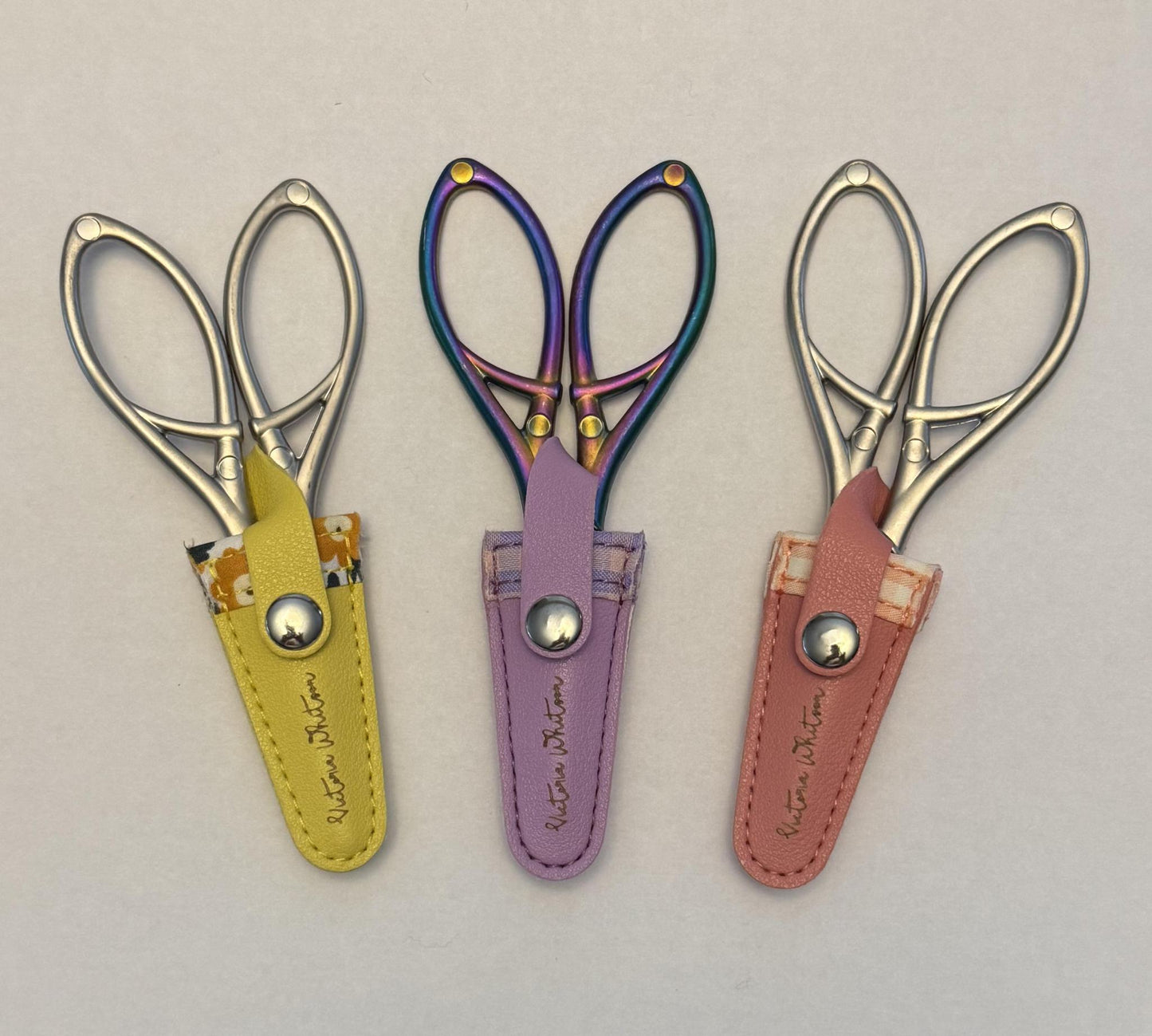 Spring Scissors with Sheath