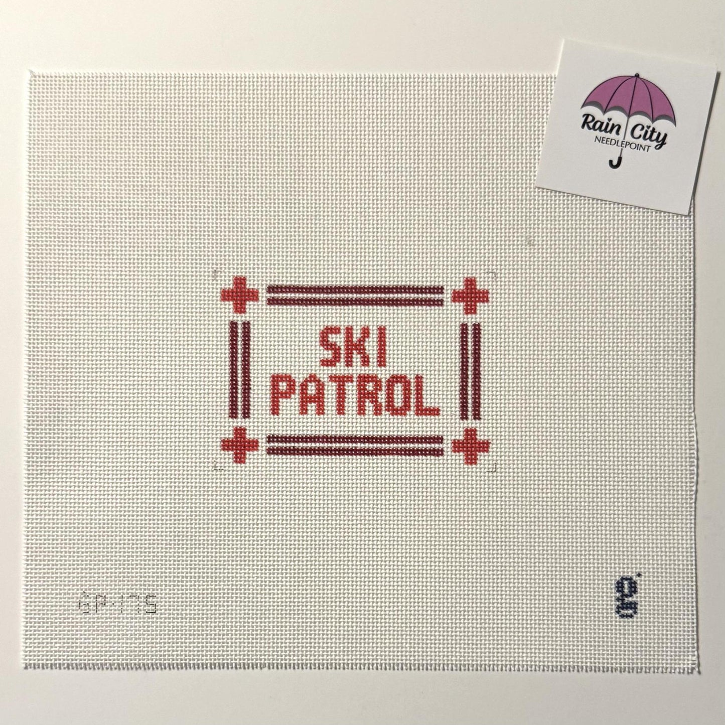 Ski Patrol Mini Sign (by Goodpoint)