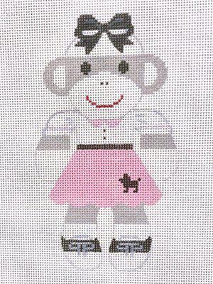 Sock Monkey Poodle Skirt (by J. Malahy Designs) SM-27