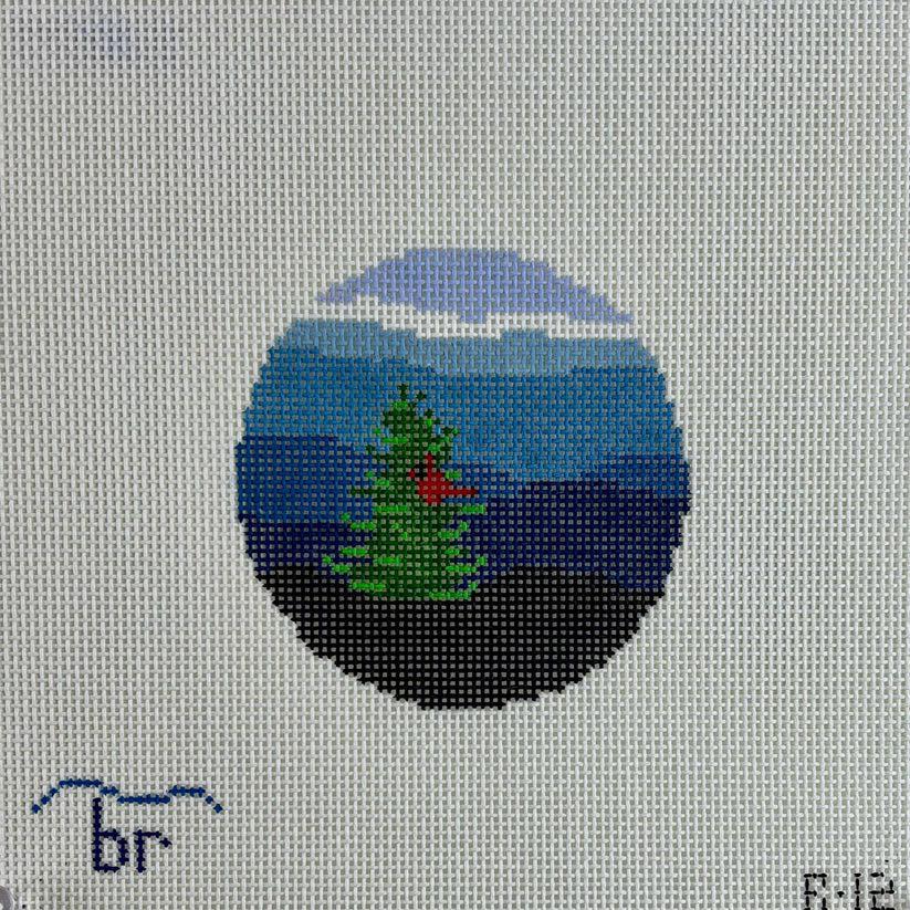Blue Ridge Cardinal (by Blue Ridge Needlepoint) R-12
