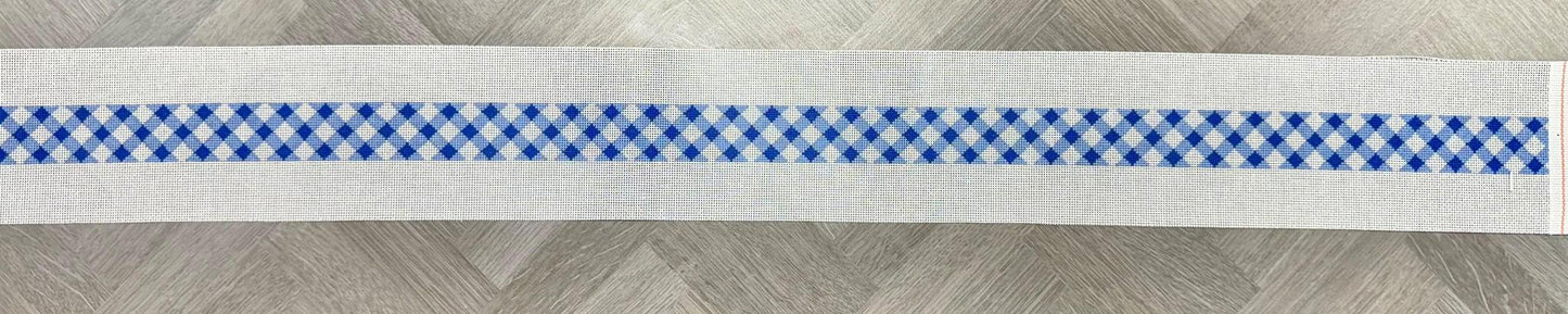 Blue Gingham Belt - Short (by Elm Tree) B489KK