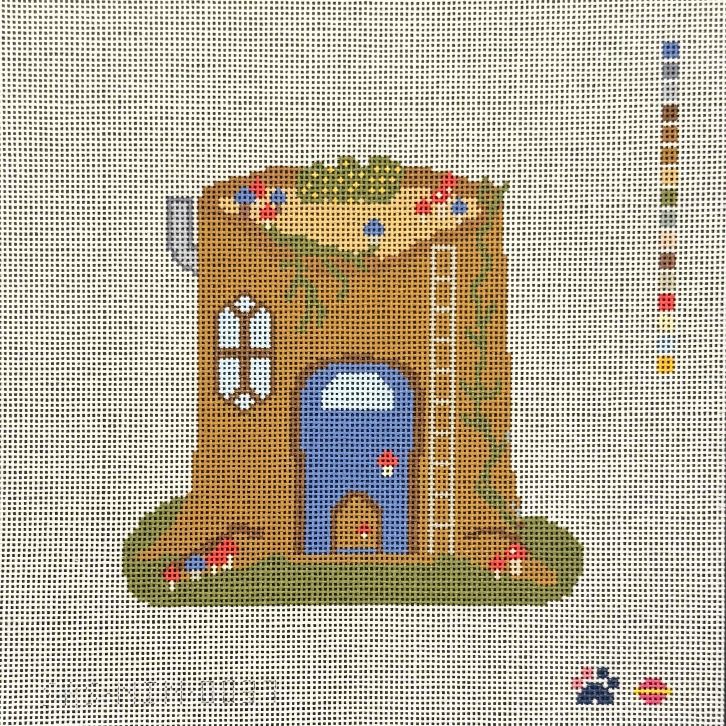 Stump House (by Saturnalia Stitching)