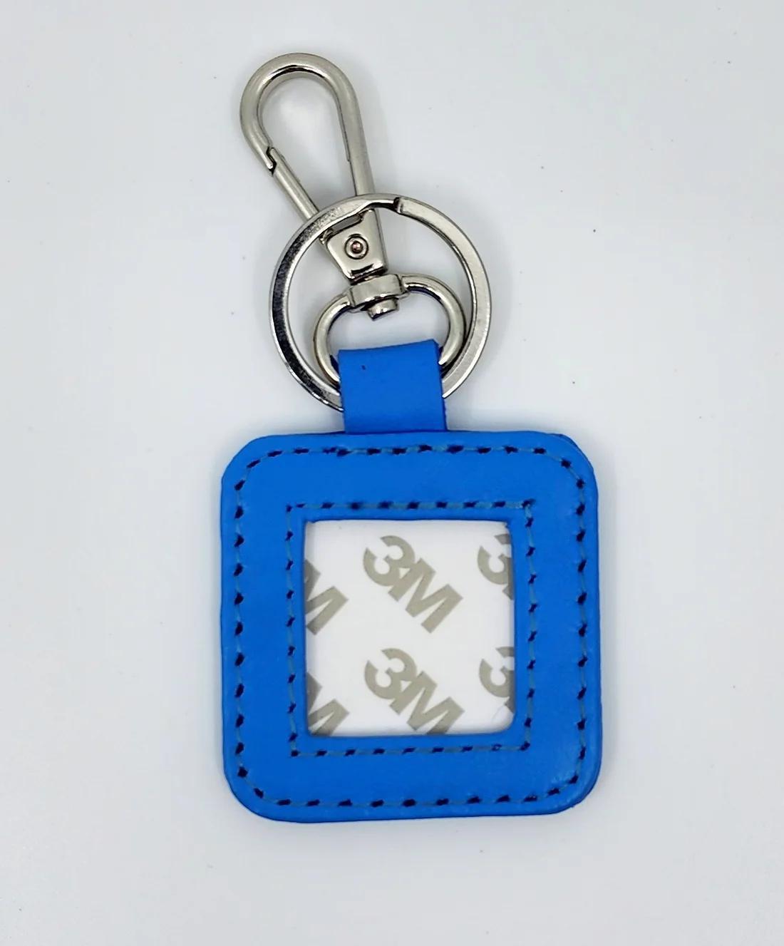 Leather Self-Finishing Key Fob