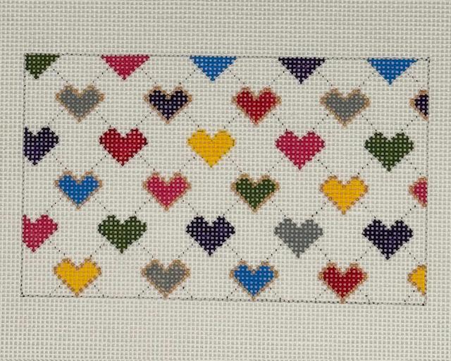 Multi-Colored Hearts Insert (by Sew Much Fun)