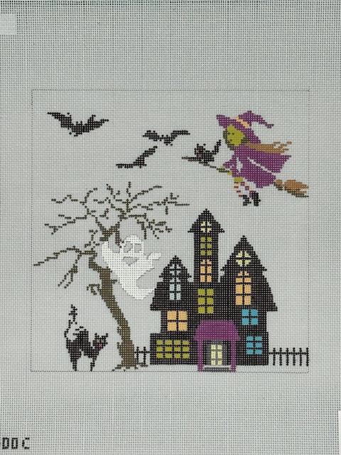 Haunted House w Flyers (by A Stitch In Time) ASIT500C