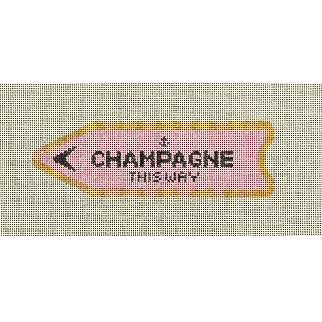 Champagne This Way Pink (by C'ate La Vie)