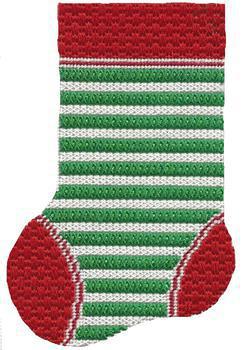 Mini Christmas Sock (by A Stitch In Time) ASIT97