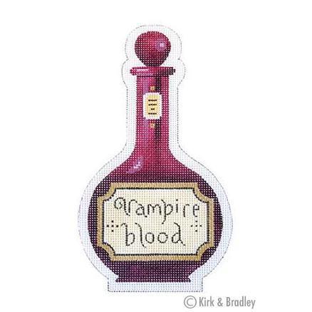 Vampire Blood Poison Bottle (by Bradley Needlepoint) KB318
