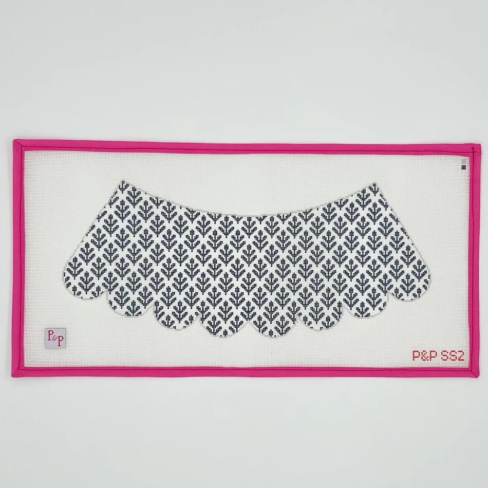 Indigo Ivy Lampshade (by Penny & Penny and Co.) P&P SS2