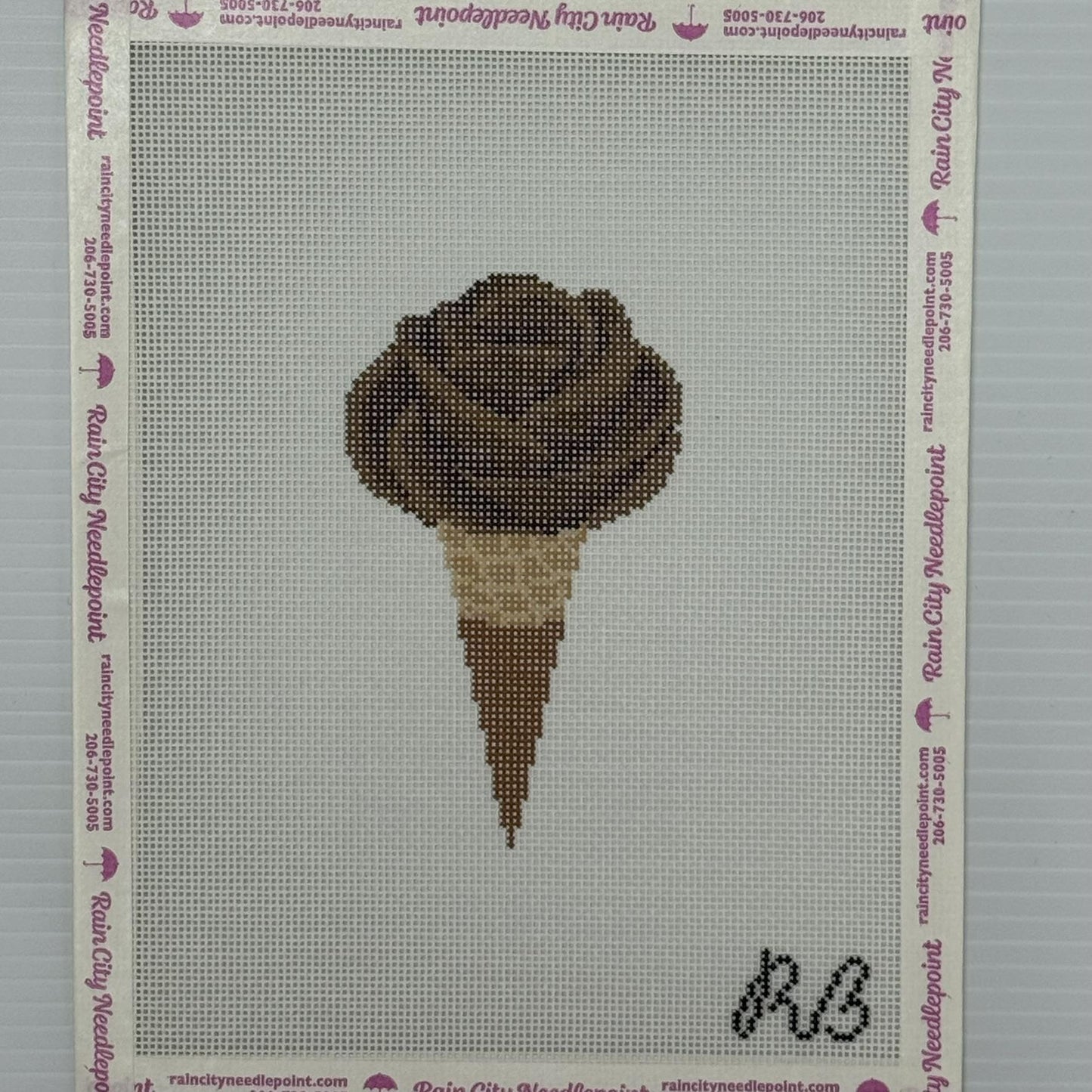 Gelato Rose - Chocolate (by Rachel Barri Designs)