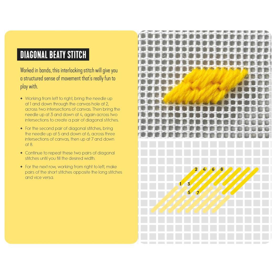 Next-Level Needlepoint Card Deck (by Emma Homent)