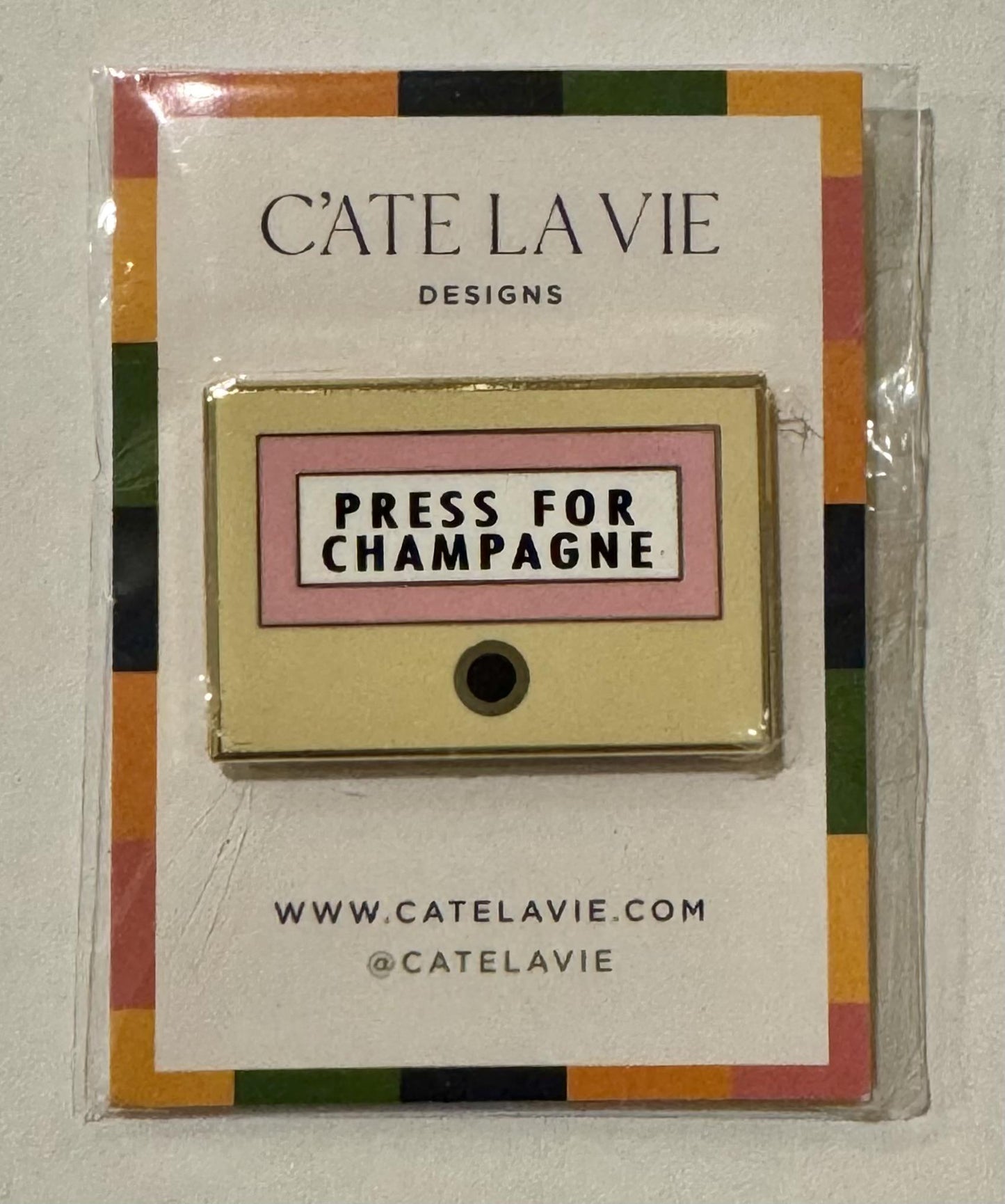 Press for Champagne needle minder