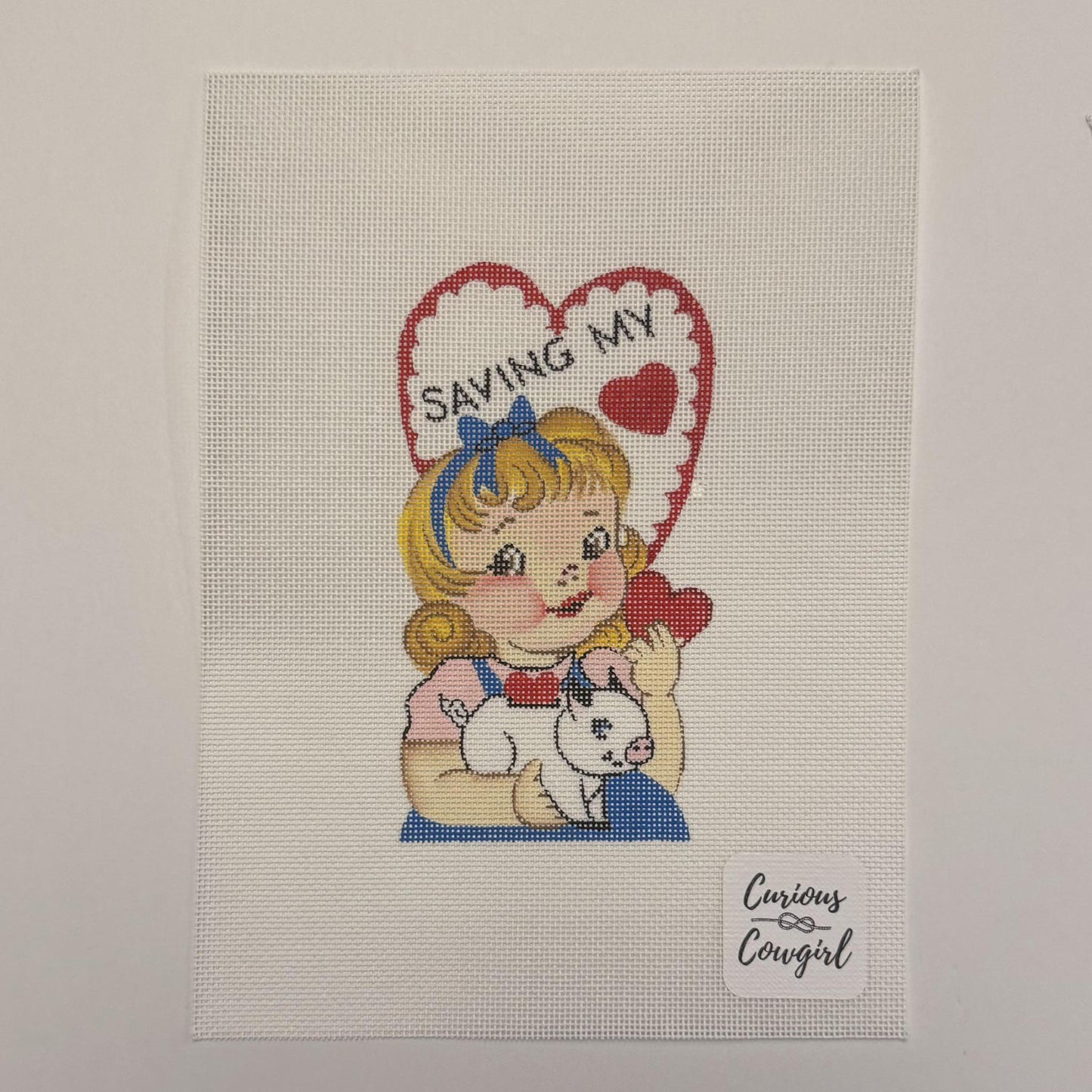 Piggy Bank Valentine (by Curious Cowgirl)