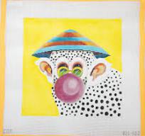 Monkey with Bubble Gum (by Colors of Praise) AN422