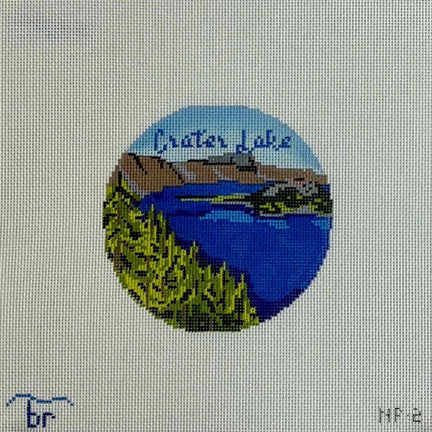 Crater Lake Oregon (by Blue Ridge Stitchery)