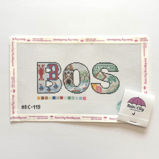 Boston Letters (by Atlantic Blue Canvas) ABC-115