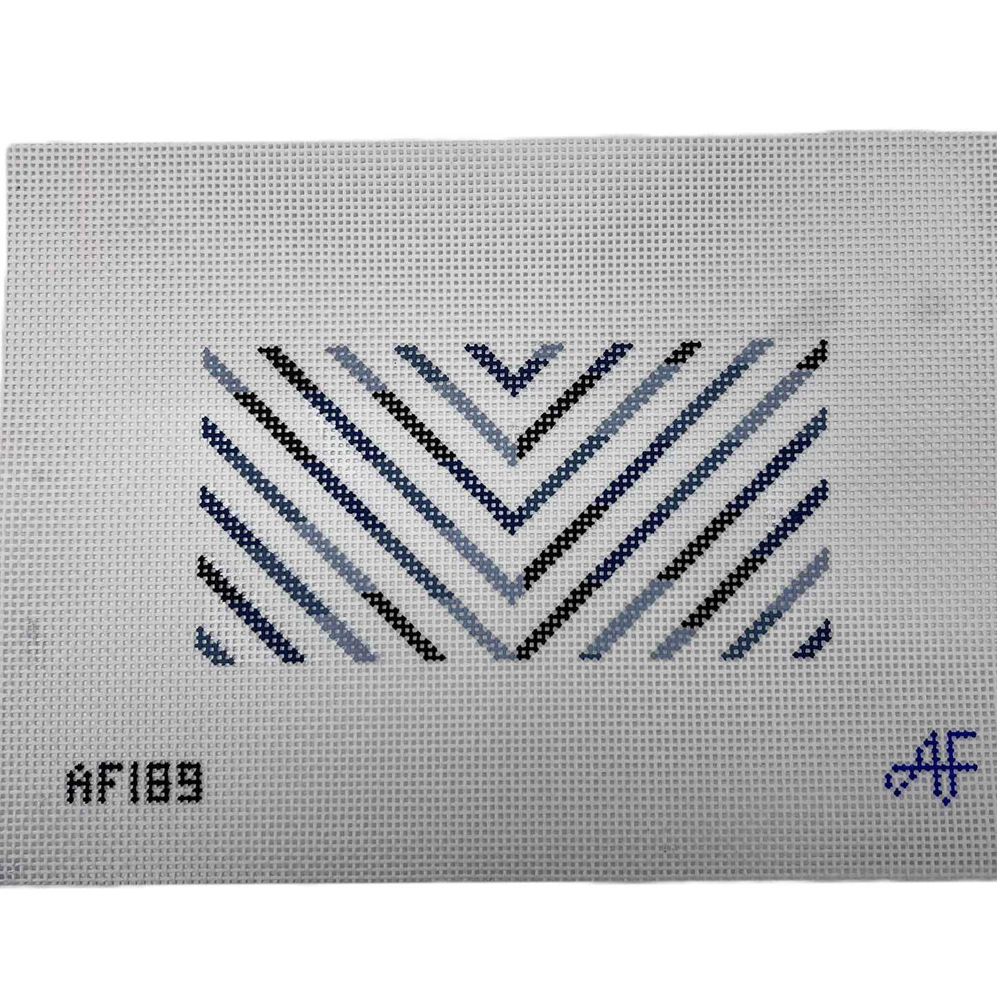 Chevron Insert 13ct, Blue