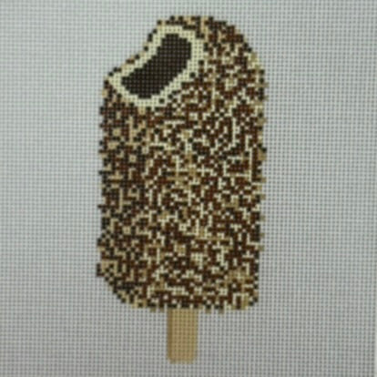 Chocolate Eclair Ice Cream Bar (by Pinpoint Needlepoint)