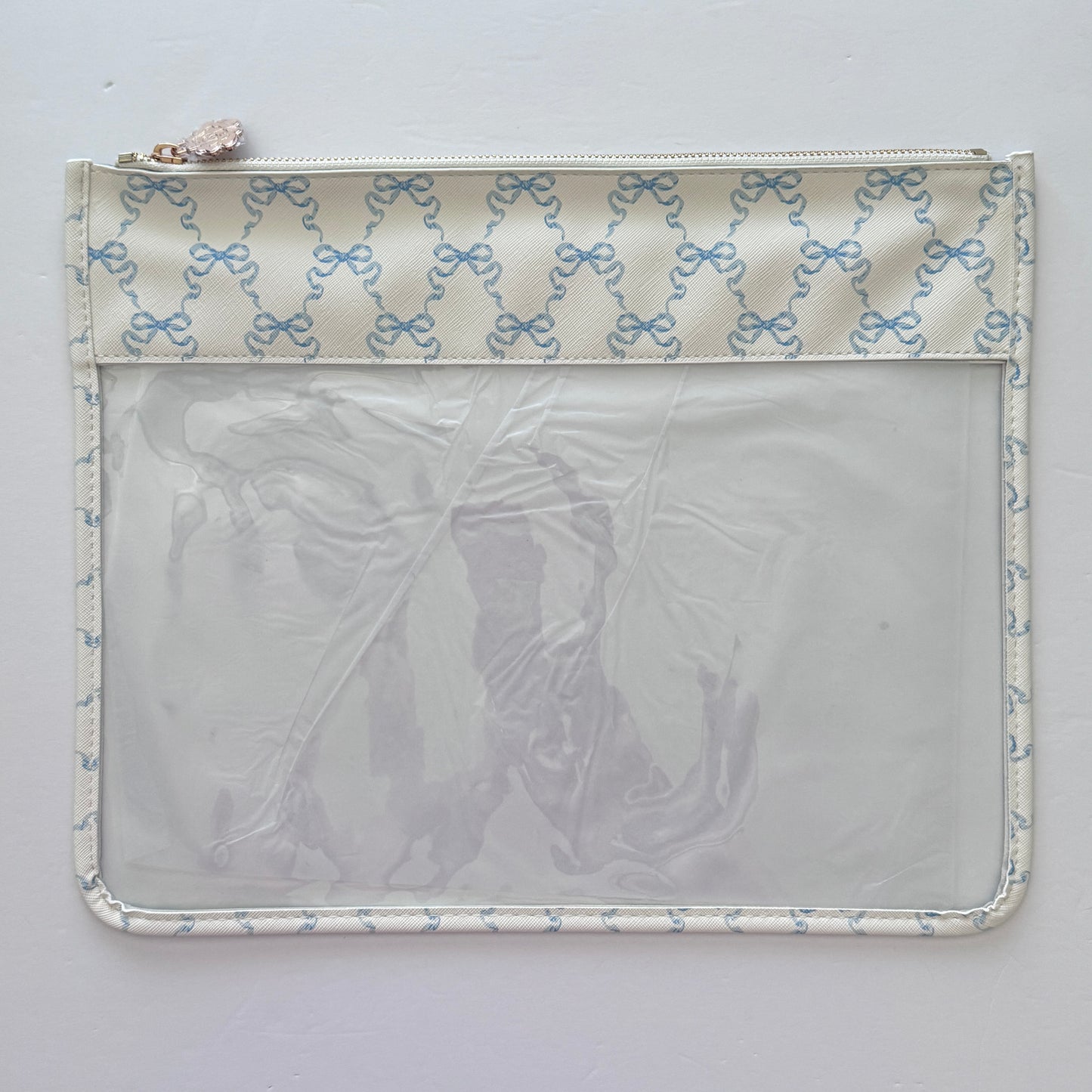 Project Bag - Large Hannah Bow Ribbon Trellis