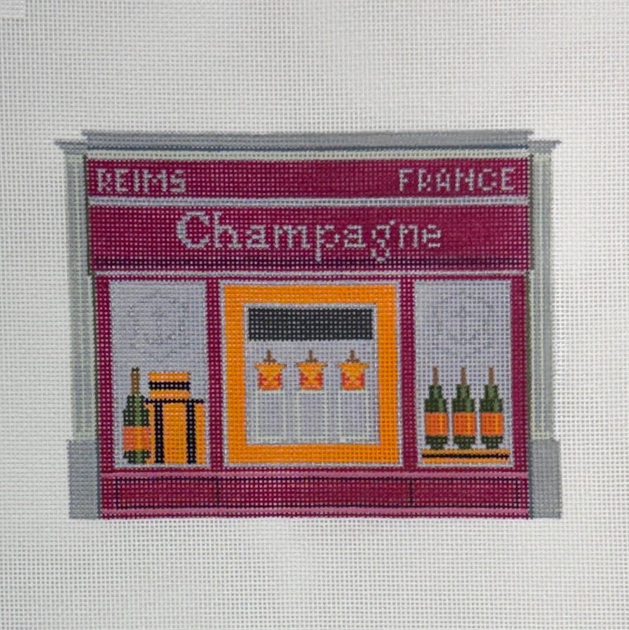Champagne Storefront (by Kirkland Design Studio)