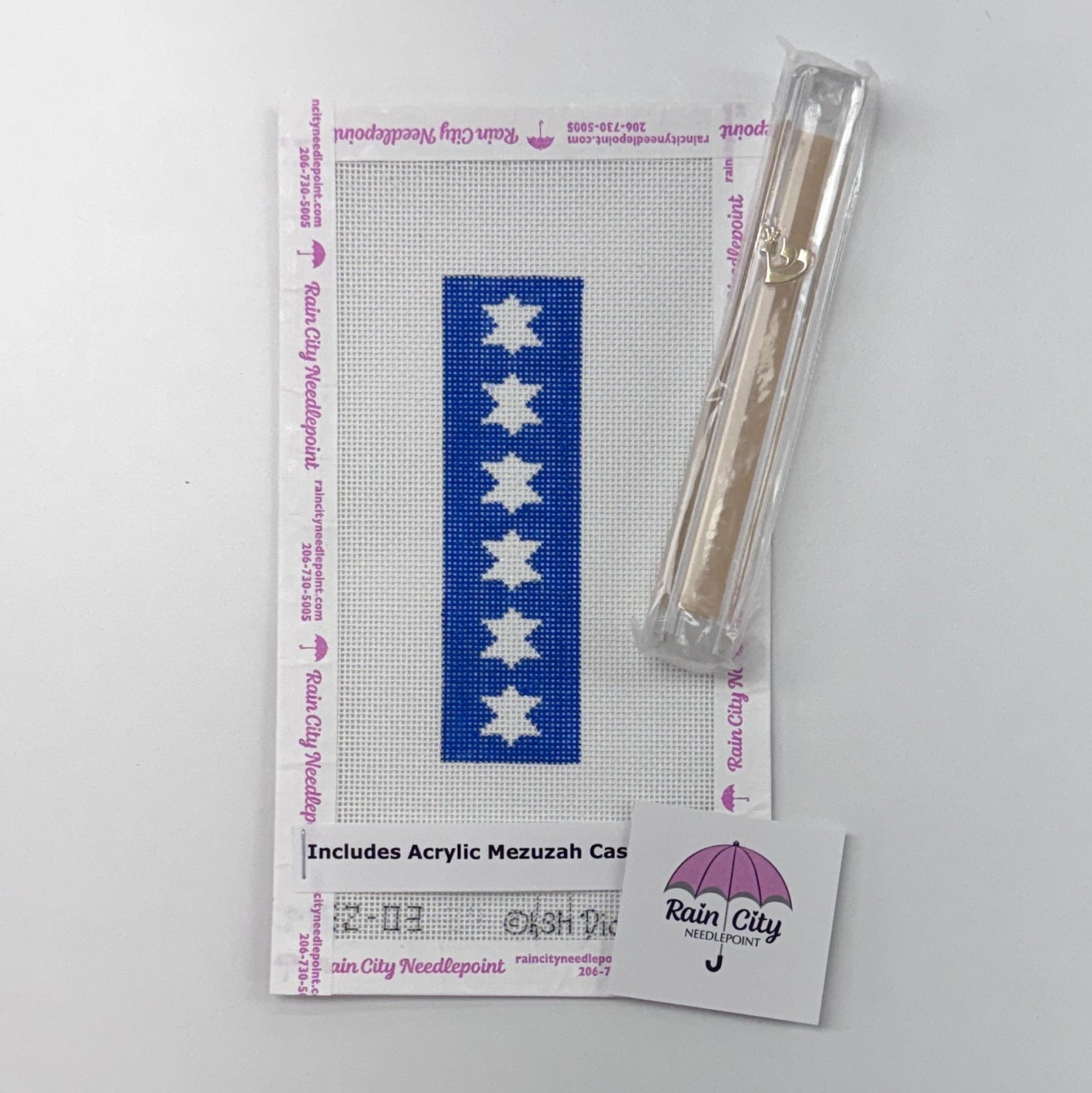 Star of David Mezuzah Cover (by Kate Dickerson)