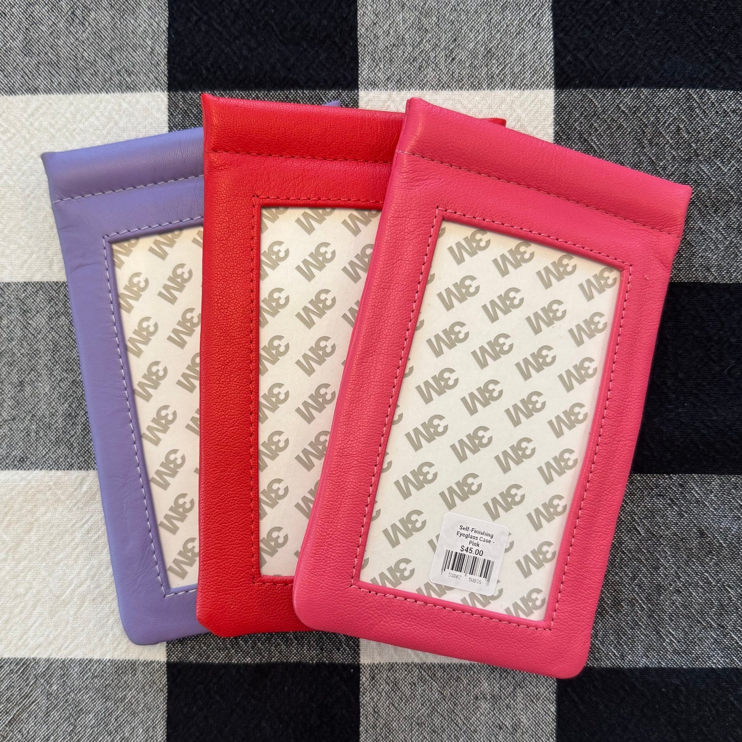 Self-Finishing Eyeglass Case - Pink