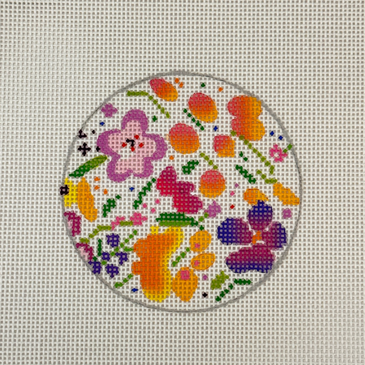 Peppy Floral Round (by Blueberry Point)