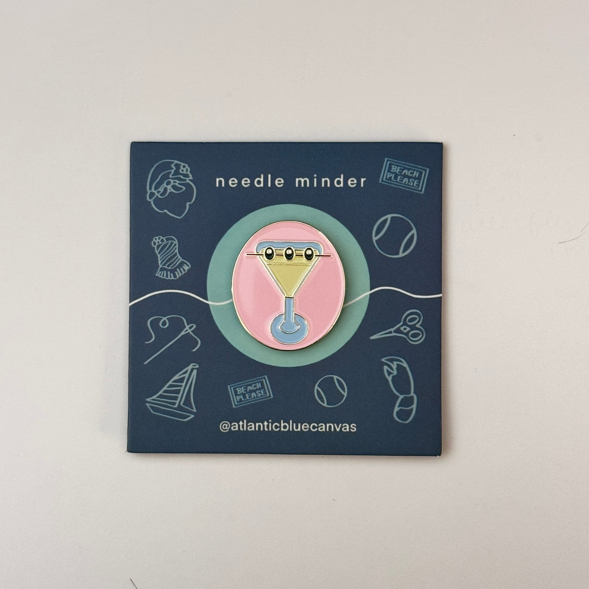 Blue Cheese Martini ~ needle minder