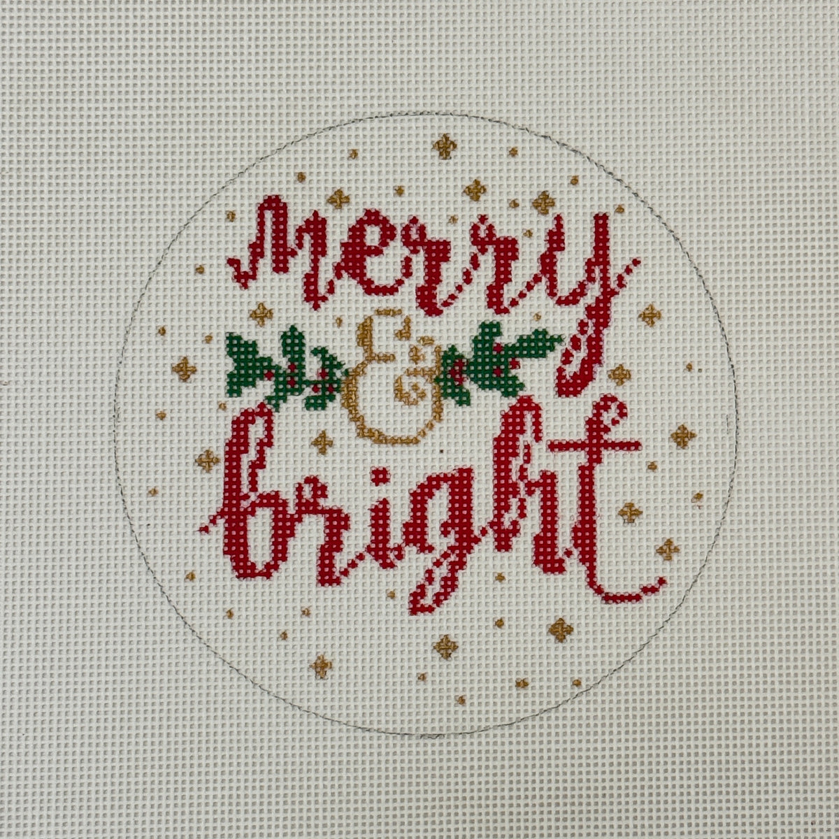 Merry & Bright Ornament (by LauraLove Designs)