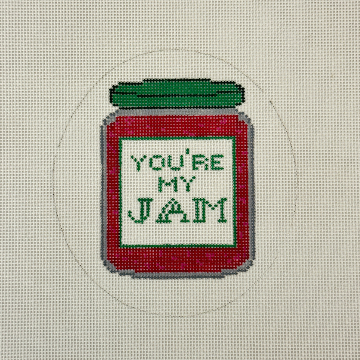 You're My Jam (by Susan Battle Needlepoint)
