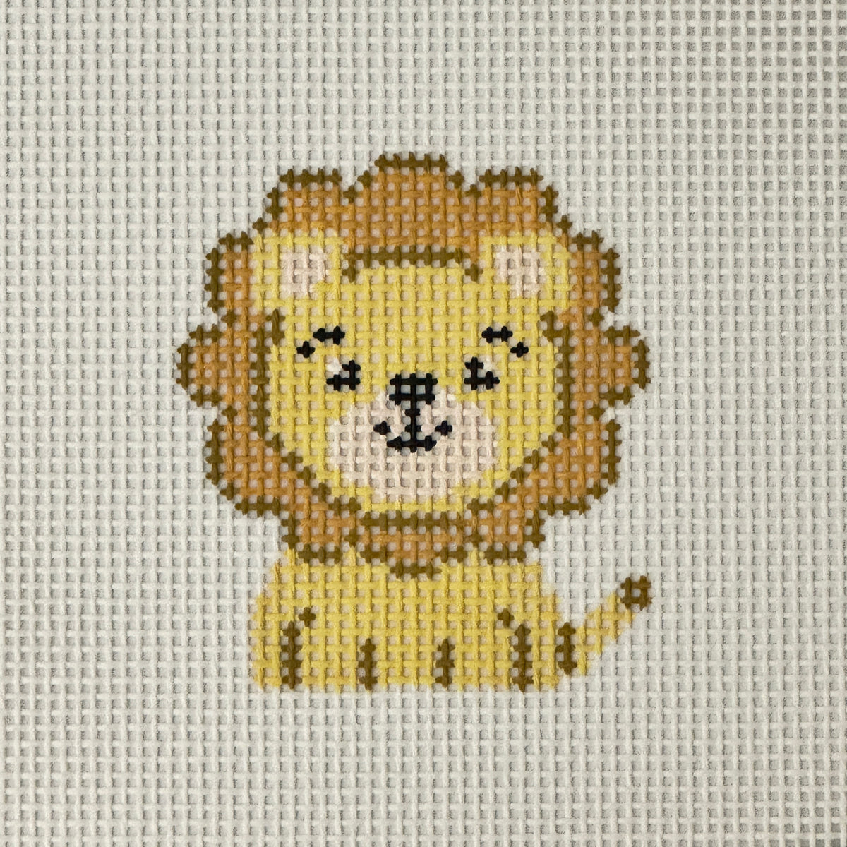 Baby Lion (by The Painted Stitch)