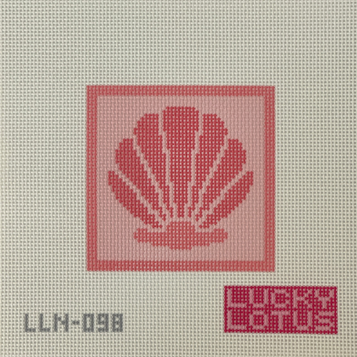 Scallop Seashell (by Lucky Lotus Needlepoint)
