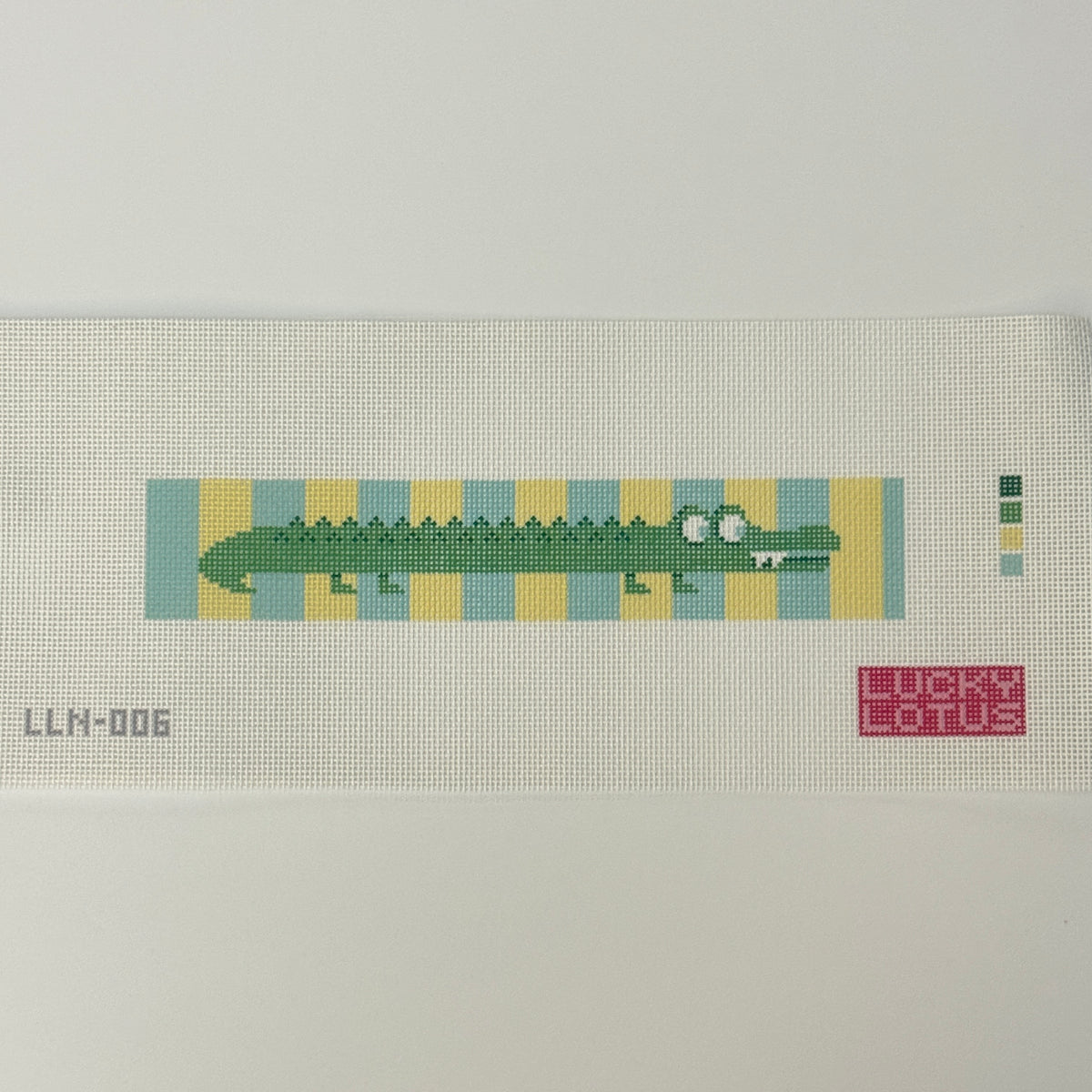Alligator (by Lucky Lotus Needlepoint)