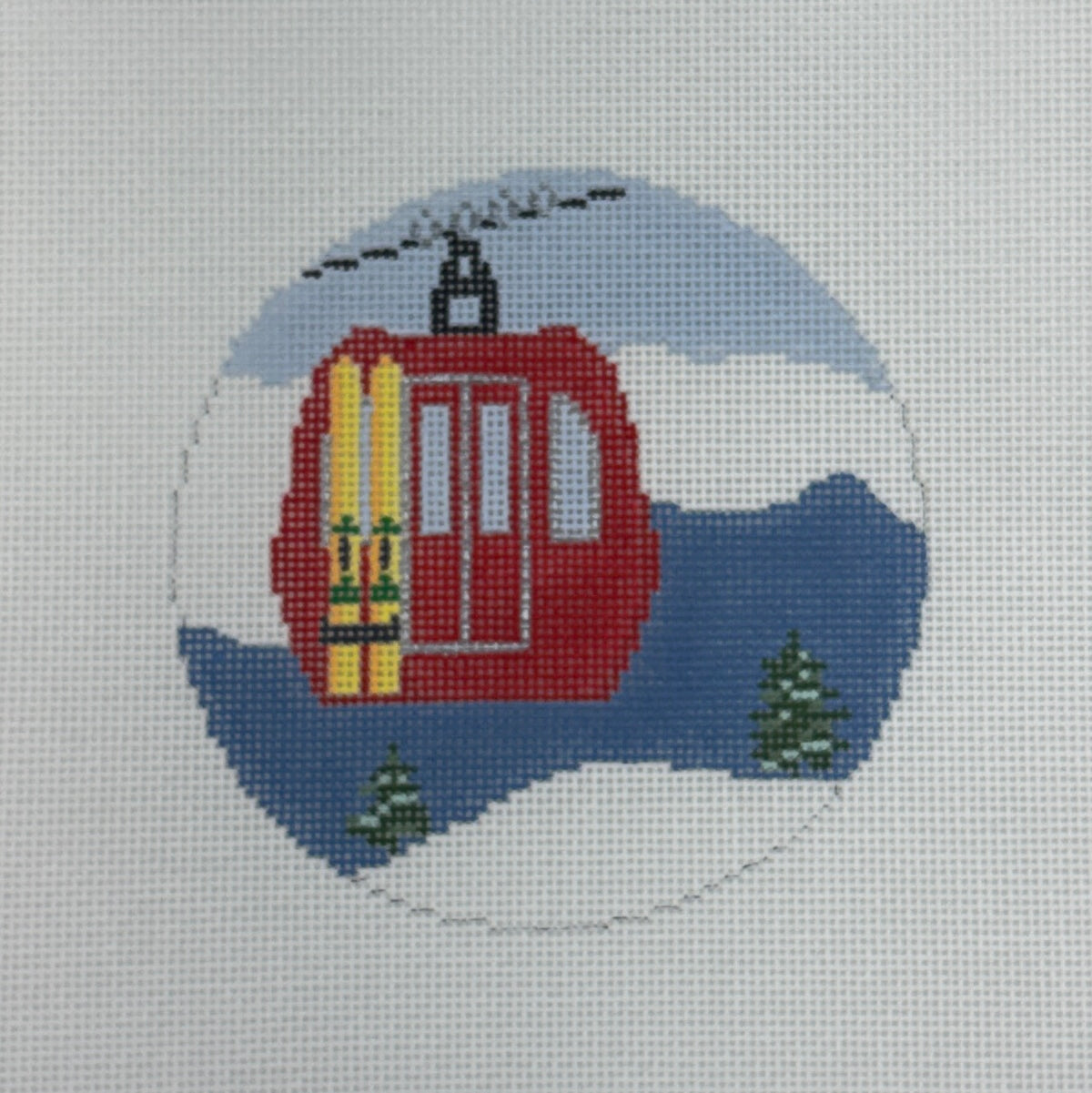 Ski Gondola (by Blue Ridge Stitchery)