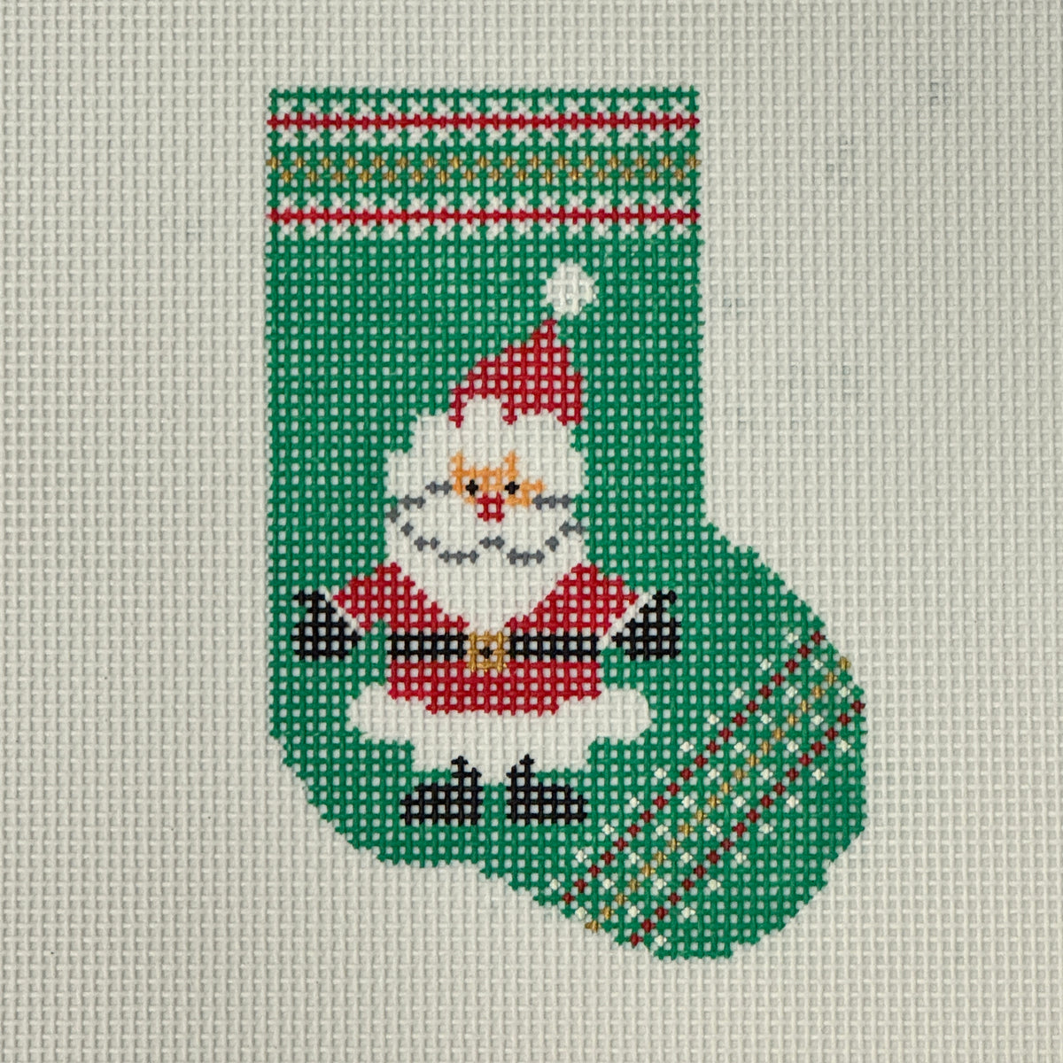 Santa Claus Mini Stocking (by The Meredith Collection)