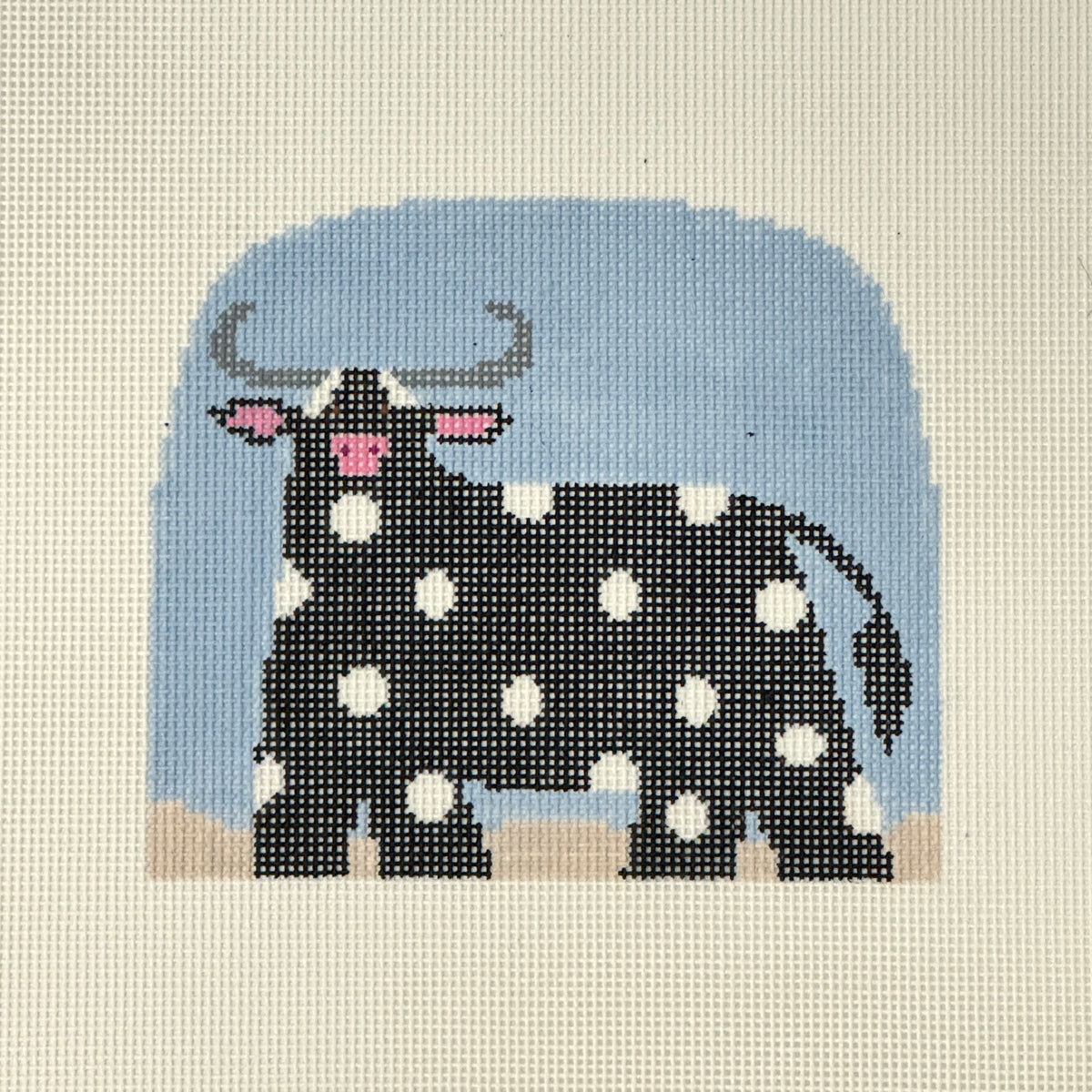 Polka Dot Steer (by Polly Carbonari / Treglown Designs)