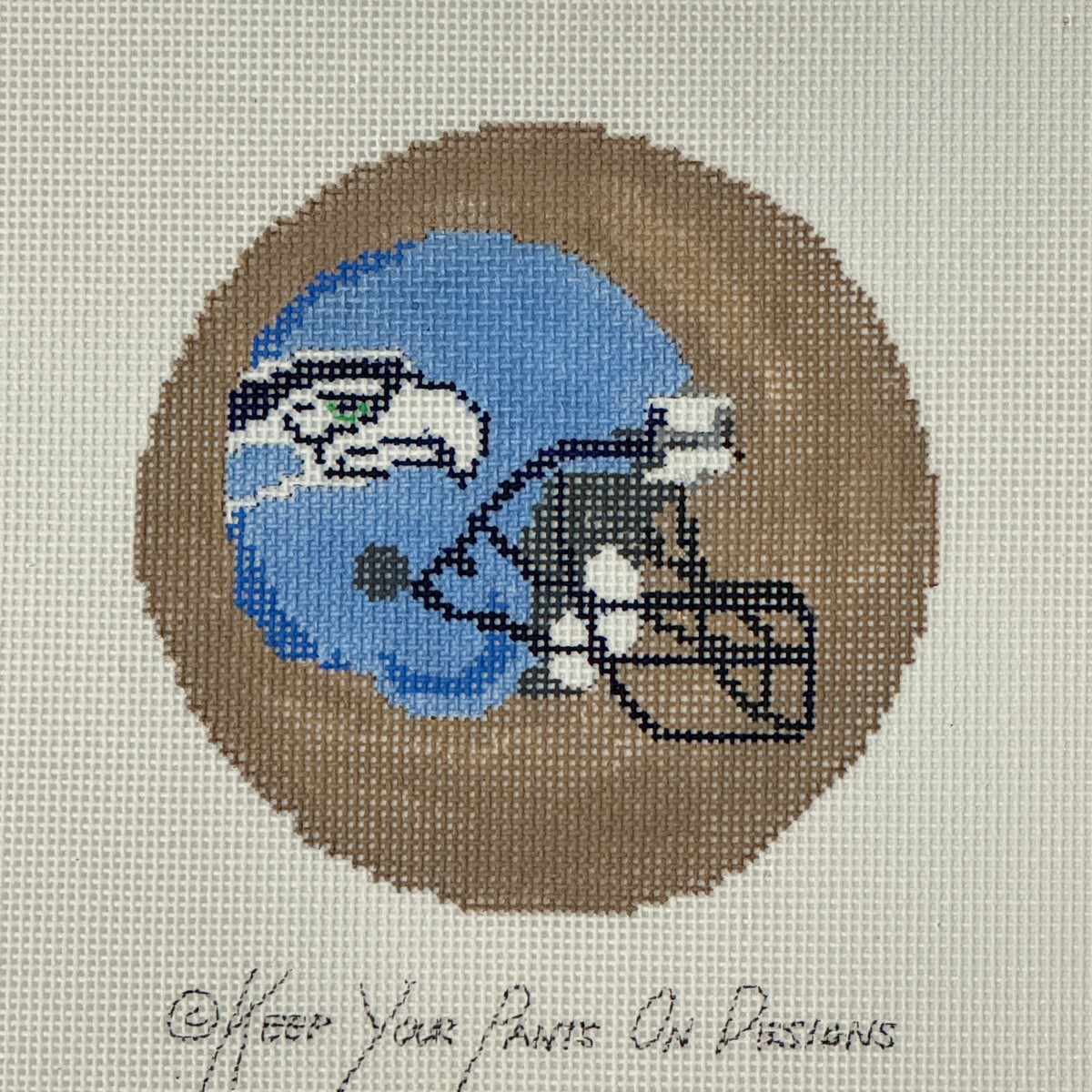 Seahawks Helmet Ornament (by CBK)