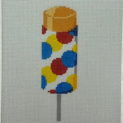 Orange Sherbert Push-Up (by Pinpoint Needlepoint)
