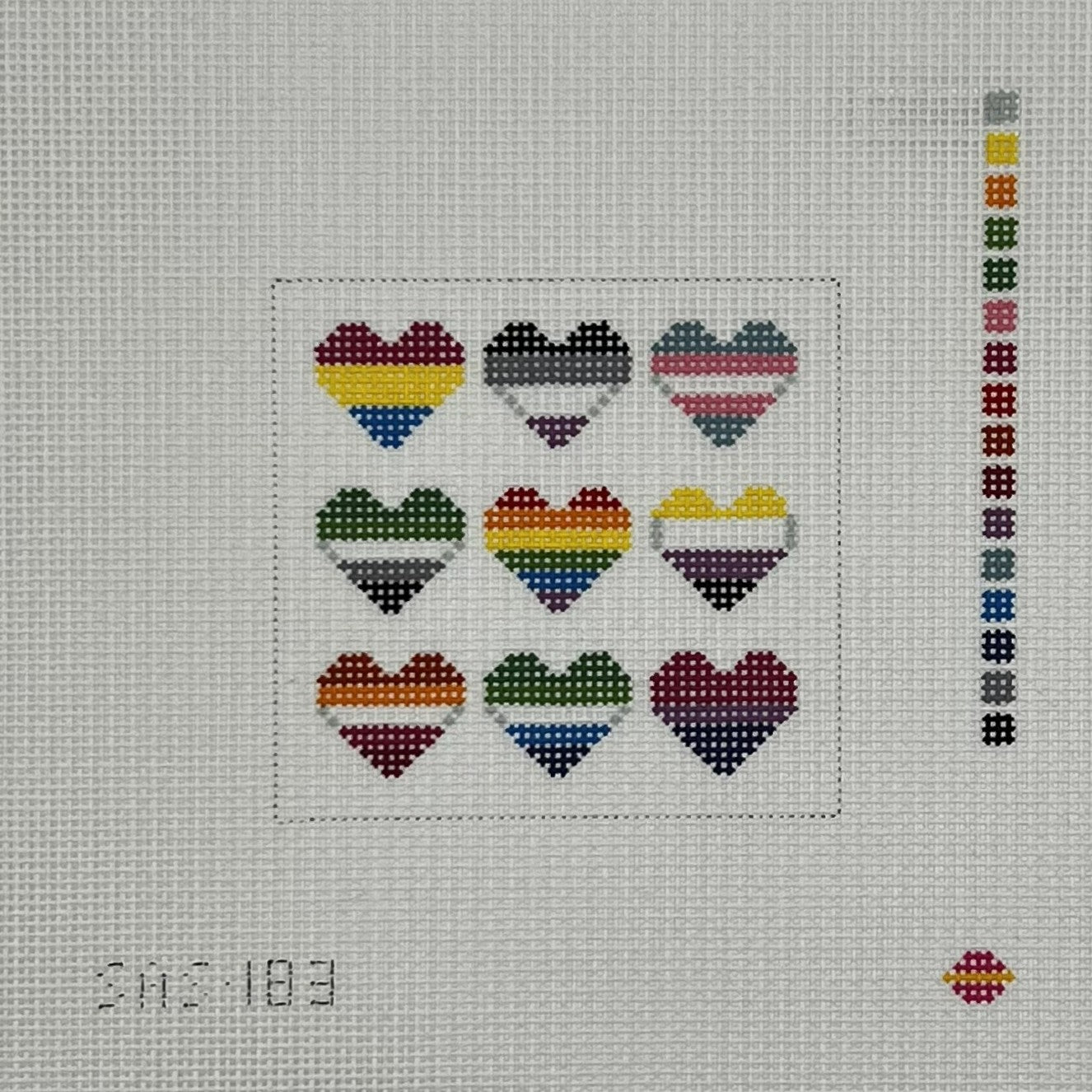Pride Heart Mosaic
