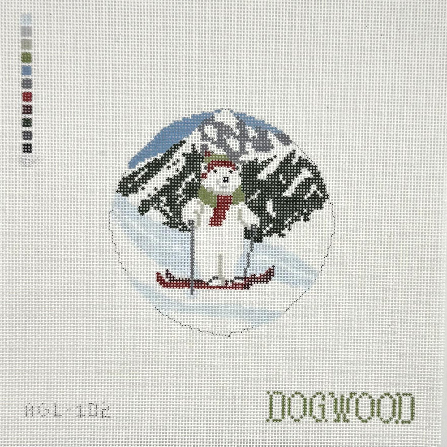 Alpine Summit Bear (by Dogwood Needlepoint)