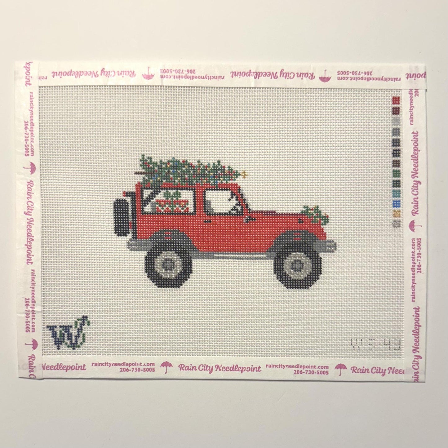 Holiday Jeep (by Wipstitch)