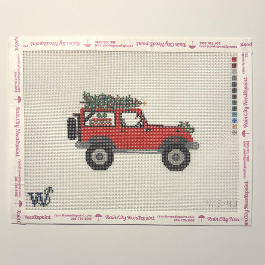 Holiday Jeep (by Wipstitch)