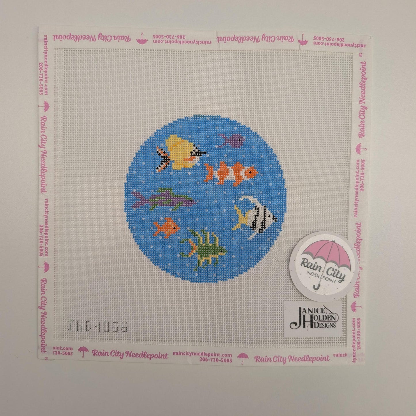 7 Fishes Swimming (by Janice Holden Designs) JHD-1056